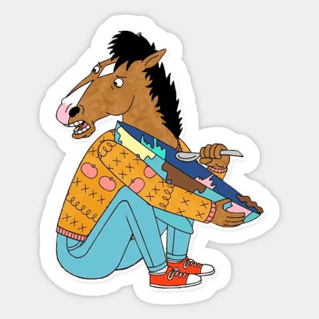 BoJack Horseman Sticker by ezzobair